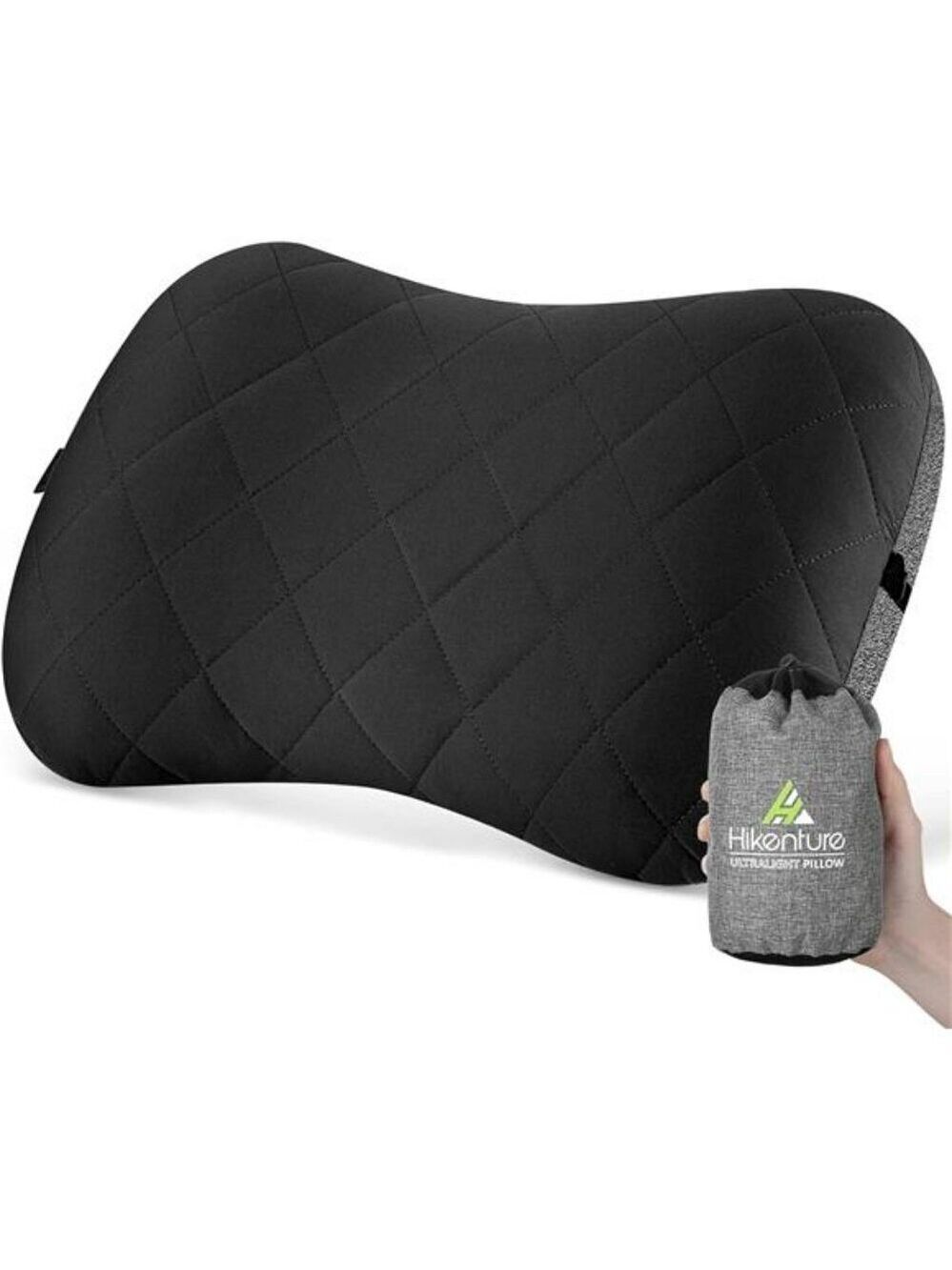 Ultralight Inflatable Camping Pillow with Washable Cover Travel Neck Support